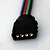 voordelige Verlichtingaccessoires-led rgb light strips 10 stks female connector rgb wire cable voor smd 5050/3528 rgb led strip licht