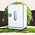 abordables Glacières &amp; Réfrigérateurs-12l voiture mini voiture réfrigérateur maison double