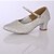 abordables Chaussures de bal, de danse moderne-Femme Chaussures Latines Talon Talon Bottier Paillette Brillante Satin Paillette Brillante Doré / Argent / Intérieur