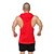 cheap New In-Men&#039;s 1 pc Gym Tank Top - Yellow, Red, Blue Sports Fashion, Letter, Letter &amp; Number Vest / Gilet / Hoodie / Shirt Exercise &amp; Fitness, Racing, Running Activewear Quick Dry, Breathable, Static-free