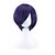 abordables Perruques de déguisement-Perruque Synthétique Perruques de Déguisement Droit Droite Perruque Nouveau Violet Cheveux Synthétiques Homme Violet