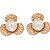 cheap Earrings-New Fashion Brand Jewelry 18K Rose Gold Plated Pearl Earrings Piercing Flower Stud Earrings Accessories Brinco for Women