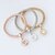 economico Braccialetti-Per donna Dell&#039;involucro del braccialetto Di tendenza Lega Gioielli braccialetto Dorato / Oro rosa / Argento Per Matrimonio
