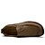 voordelige Hereninstappers &amp; loafers-Heren Leer Lente / Herfst Comfortabel Loafers &amp; Slip-Ons Wandelen Anti-slip Bruin / Khaki