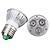 halpa Lamput-e26 / e27 led spotlight mr16 3 smd 250lm lämmin valkoinen 2700k koristeellinen 220-240v