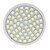 billige Elpærer-YouOKLight LED-spotlys 350 lm GU10 MR16 60 LED Perler SMD 2835 Dekorativ Varm hvid Kold hvid 220-240 V / 1 stk. / RoHs / FCC