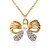ieftine Seturi de Bijuterii-Pentru femei Seturi de bijuterii de mireasă cercei Bijuterii Auriu Pentru Nuntă Petrecere