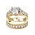 baratos Anéis-Mulheres Anel de declaração Zircão Liga Importante Fashion Anéis Jóias Dourado Para Casamento Festa 6 / 7 / 8 / 9 / 10