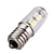 cheap Light Bulbs-1pc 1W Mini E14 Screw Base LED Lamp 7 SMD 5050 220V AC for Fridge Machine Oven White Warm White
