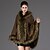 cheap Faux Fur Wraps-Long Sleeve Capes Faux Fur Casual Women&#039;s Wrap With Feathers / Fur