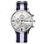 voordelige Klassieke Horloge-Heren Polshorloge Hot Sale / / Stof Band Informeel Wit / Blauw / Rood / Roestvrij staal / Jinli 377