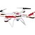 billige Fjernstyrte quadcoptere og multirotorer-RC Drone SYMA X54HW 4 Kanaler 6 Akse 2.4G 0.3MP Fjernstyrt quadkopter FPV / LED Lys / Hodeløs Modus Fjernstyrt Quadkopter / Fjernkontroll / Flyvning Med 360 Graders Flipp / Sveve