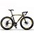abordables Bicicletas-Bicicletas de carretera Ciclismo 14 Velocidad 26 pulgadas / 700CC SHIMANO A050 Doble Disco de Freno Sin Amortiguador Monocoque / Cuadro Ordinario Aleación de aluminio