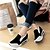 cheap Women&#039;s Sneakers-Women&#039;s Shoes Leatherette Spring / Fall Comfort Sneakers Walking Shoes Platform Black / Red