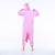 preiswerte Kigurumi Pyjamas-Erwachsene Kigurumi-Pyjamas Unicorn Fliegendes Pferd Tier Pyjamas-Einteiler Polar-Fleece Rosa Cosplay Für Herren und Damen Tiernachtwäsche Karikatur Fest / Feiertage Kostüme