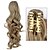 voordelige Haarstukken-Microring haarextension Paardenstaart Synthetisch haar Haar stuk Haarextensies Gekruld