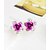 olcso Fülbevalók-Women&#039;s Stud Earrings Flower Fashion Earrings Jewelry Purple / Pink / Red For Party Wedding