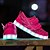 preiswerte Jungenschuhe-Jungen Schuhe PU Frühling Komfort / Leuchtende LED-Schuhe Sneakers Walking LED für Schwarz / Fuchsia / Leicht Grün