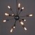 baratos Candeeiros de Lustre-75cm Estilo Mini Lustres Metal Acabamentos Pintados Contemporâneo Moderno 110-120V 220-240V