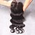 cheap Closure &amp; Frontal-Indian Hair 100% Hand Tied Body Wave Free Part / Middle Part / 3 Part Swiss Lace Remy Human Hair / Human Hair