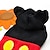 cheap Dog Clothes-Cat Dog Costume Hoodie Outfits Cartoon Cosplay Winter Dog Clothes Red Costume Polar Fleece XS S M L XL