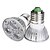 billige Lyspærer-e26 / e27 led spotlight mr16 3 smd 250lm varm hvit 2700k dekorativ ac 220-240v