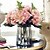 voordelige Kunstbloemen-Kunstbloemen 5 Tak Europese Stijl Hortensia&#039;s Bloemen voor op tafel