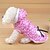 cheap Dog Clothes-Dog Hoodie Polka Dot Bowknot Casual / Daily Winter Dog Clothes Breathable Red Blue Pink Costume Cotton S M L XL