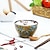 abordables Vaisselles et couverts-caractéristiques de céramique nouilles salade de personnalité peints à la main dans un bol de soupe (style aléatoire)