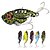 cheap Fishing Lures &amp; Flies-5pcs/lot Afishlure 7g/42mm Metal VIB with Treble Hook Artificial Lure Metal Spoon Fishing Lure