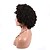 tanie Peruki z ludzkich włosów-Włosy naturalne Pełna poronka Peruka Kędzierzawy 130% Gęstość 100% ręcznie związana Peruka afroamerykańska Naturalna linia włosów Krótki