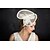 preiswerte Hochzeit Kopfschmuck-Flachs Feder Netz Fascinators Kopfstück klassischen femininen Stil