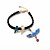 abordables Pulseras-Mujer Pulseras charm - Europeo, Moda Pulseras y Brazaletes Azul Para