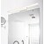 Χαμηλού Κόστους Led Φώτα Μακιγιάζ-Σύγχρονη Σύγχρονη Φωτισμός μπάνιου Μέταλλο Wall Light IP20 90-240 V / 85-265 V