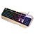 cheap Keyboards-New 104-key Wired 7 Color Backlight Gaming Keyboard With Metal Sheet and User-Friendly Features Never Fade Keyboard