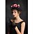 baratos Capacete de Casamento-tulle flax net fascinators headpiece estilo feminino clássico