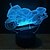 ieftine Lumini Decor &amp; Noapte-1 piesă 3D Nightlight Decorativ LED