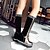 Χαμηλού Κόστους Γυναικείες Μπότες-Γυναικεία Μπότες Χειμώνας Τακούνι Σφήνα Μπότες Χιονιού Μπότες Ιππασίας Causal Φόρεμα Αγκράφα / Διαφορετικά Υφάσματα Δερματίνη 30.48-35.56 cm / Μπότες ως το Γόνατο / Μπότες στη Μέση της Γάμπας