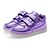 olcso Lánycipők-Lány Kényelmes / Világító cipők PU Tornacipők Gyalogló LED Aranyozott / Bíbor / Rózsaszín Nyár / Gumi