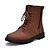 cheap Men&#039;s Boots-Men&#039;s Fashion Boots Casual/Outdoor/Work Microfiber Leather Walking Hight Cut Boots