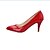 cheap Women&#039;s Heels-Women&#039;s Shoes PU Summer / Fall / Winter Heels Boots Dress / Casual Kitten Heel Others Red / Silver