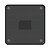economico Box tv-OEM di fabbrica Android 5.1 Quad Core 8GB nero