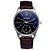 abordables Montres-Hommes Montre Bracelet Quartz / Cuir Bande Charme Noir Marron Marque