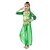 cheap Kids&#039; Dancewear-Belly Dance Outfits Performance Polyester / Chiffon Satin Sequin / Gold Coin Long Sleeve Natural Top / Skirt / Belt