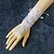 Χαμηλού Κόστους Γάντια για πάρτι-Δαντέλα Μέχρι τον καρπό Γάντι Νυφικά Γάντια With Τεχνητό διαμάντι Χάντρες Πέρλες