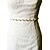 cheap Party Sashes-Satin Wedding Party / Evening Dailywear Sash With Rhinestone Beading Pearl Women&#039;s Sashes