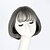 billige Syntetiske trendy parykker-Japan og Sør Korea mote parykk luft bang Yurisa avsnitt med daglig Harajuku lolita grå cos parykk