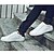 preiswerte Sneaker für Herren-Herren Sneaker Komfort Nappaleder Frühling Sommer Herbst Winter Sportlich Normal Komfort Schnürsenkel Flacher Absatz Weiß