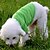 baratos Roupa para Cães-Cachorro Camiseta Sólido Casual Roupas para Cães Roupas de cachorro Roupas de cachorro Amarelo Vermelho Azul Ocasiões Especiais Bebê Cachorro pequeno para menina e menino cachorro Algodão XS S M L XL
