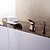 halpa Ammehanat-Ammehana - Antiikki Öljytty pronssi Roomalainen kylpyamme Keraaminen venttiili Bath Shower Mixer Taps / Messinki / Yksi kahva kolme reikää